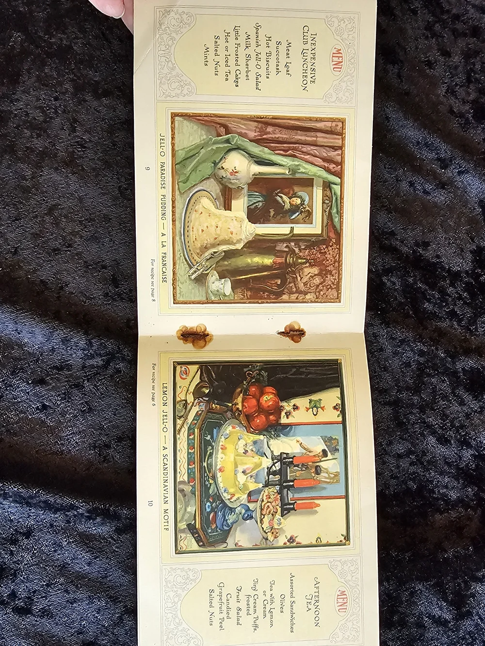 Vintage 1920s-1930s Advertising Cookbooks & Jell-O Pamphlets - Lot of 3